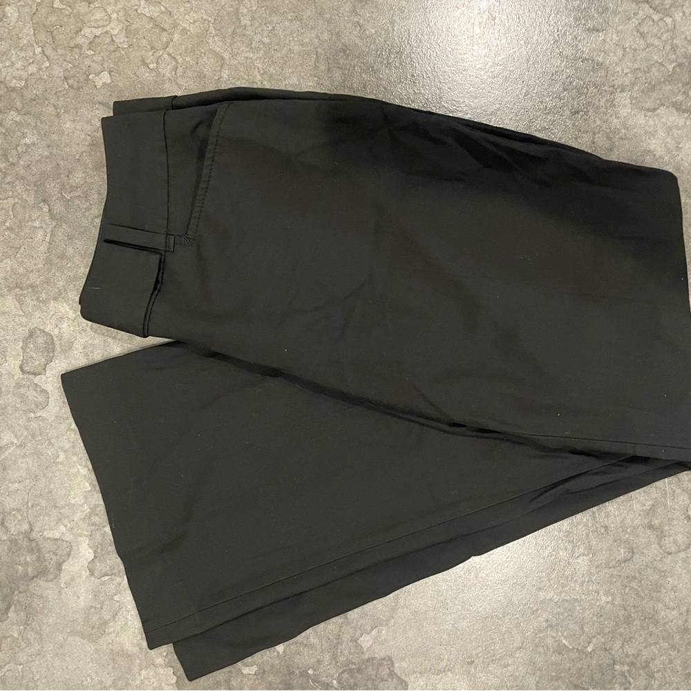 Black Flare Slacks